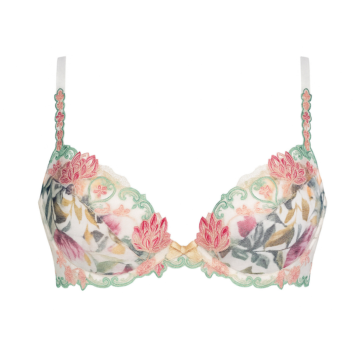 Lise Charmel lingerie Bouquet Tropical Push-up BH crème ACC3595 afbeelding