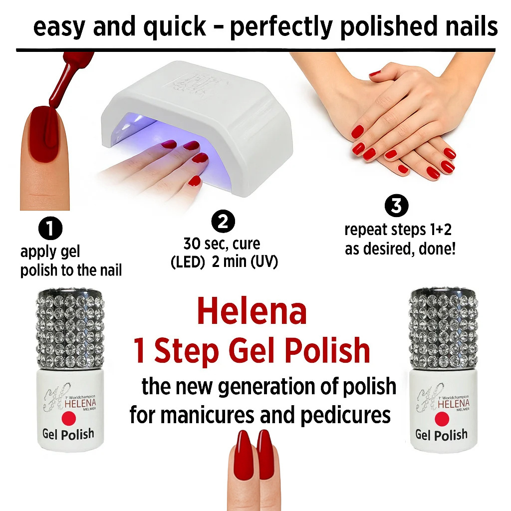 HELENA MELMER  – World Champion  - 1 Step Gel Polish