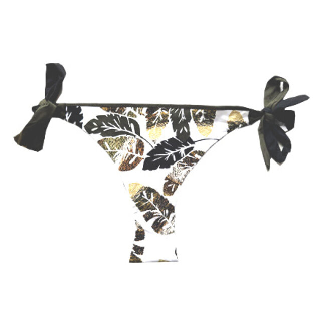 Lise Charmel Bad Legerete de Plumes bikini wit/groen ABB2052