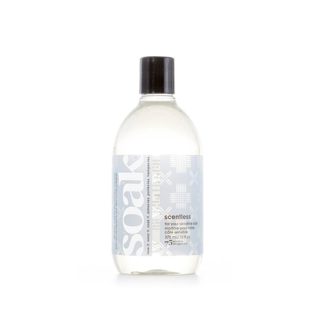 Soak Scentless – Fragrance-Free Wash for Delicates & Wool – 375 ml