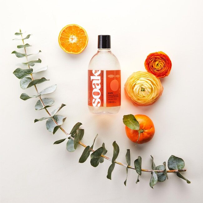 Soak Yuzu – Citrus-Infused Gentle Wash with Japanese citrus fruit  – 375 ml