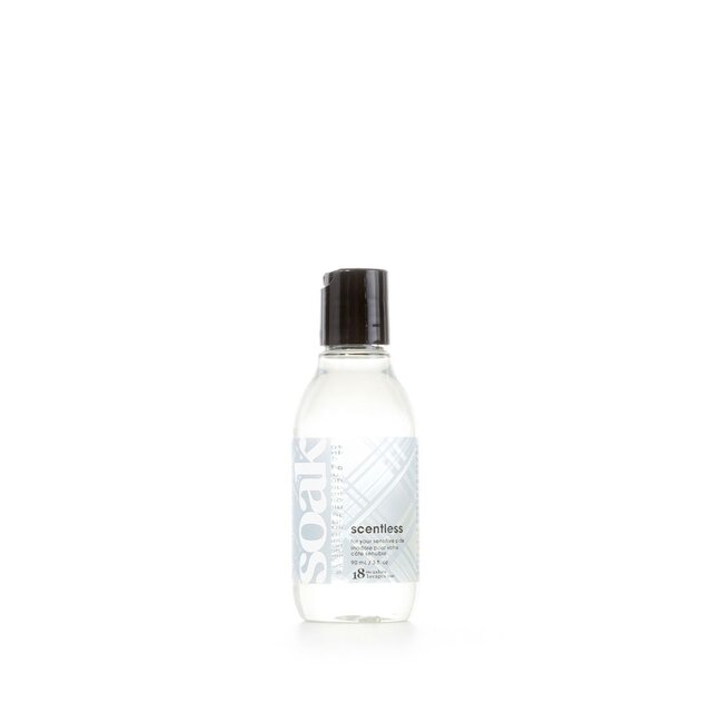 Soak Scentless 90 mL – Fragrance-Free, Travel Size