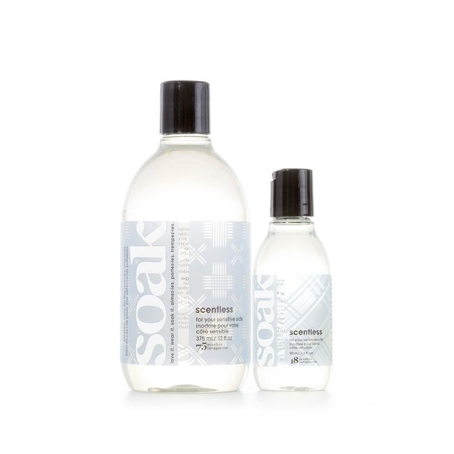 Soak Scentless 90 mL – Duftfrei, Reisegröße