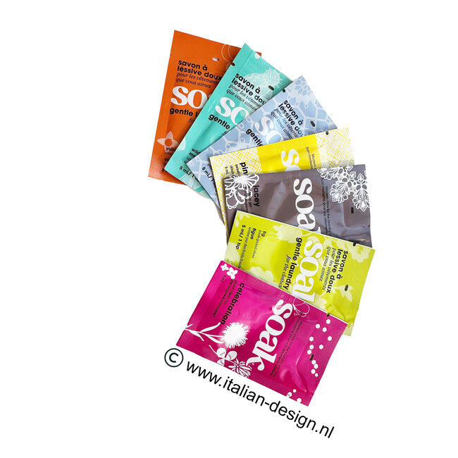 Soak Sample assortmen | Discover all Soak fragrances in one package