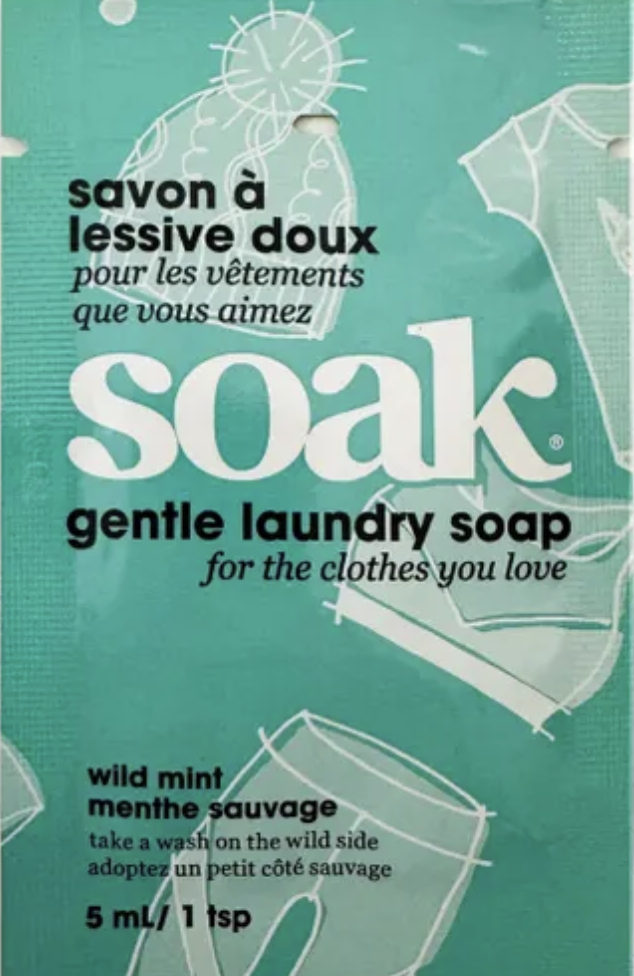 Wild Mint Wasmiddel 5ml - 1 Zakje 5ml | Delicate Care