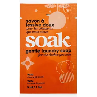 Soak Soak Yuzu  Laundry Wash 5ml – 1 Sachet 5ml | Delicate Care