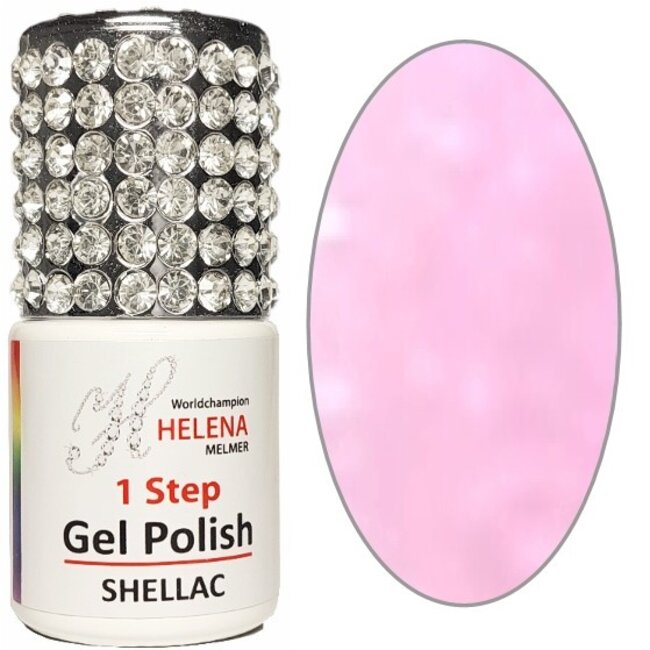 Helena Melmer Gel-Lack 75 - Leuchtendes Rosa mit funkelndem Glanz