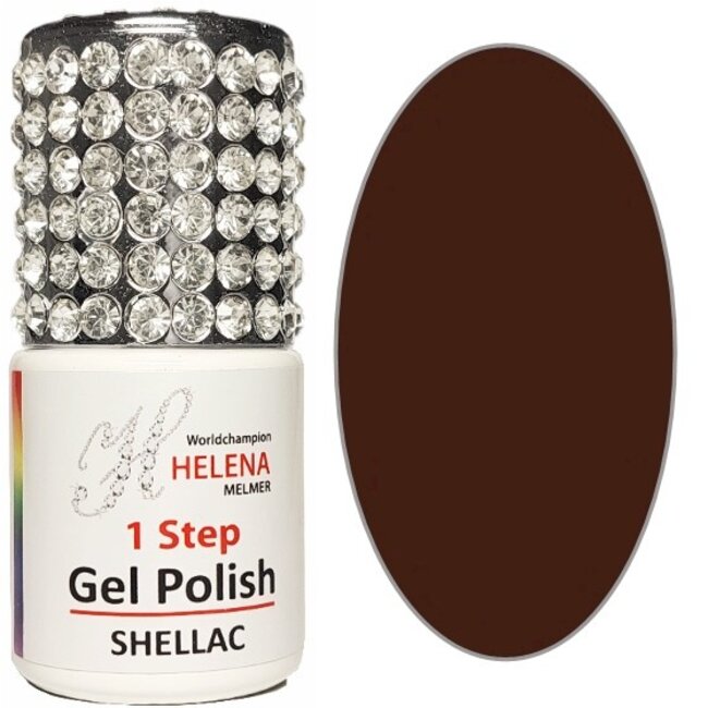 Helena Melmer Gel Varnish 37 - Dark  Walnut Brown, Classic and Warm