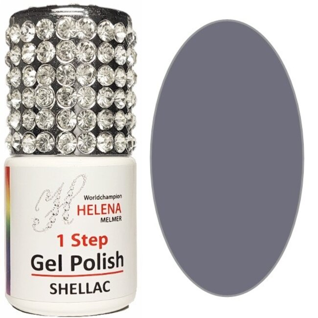 Helena Melmer Gel Varnish 33 - Gray with Subtle Purple Undertones