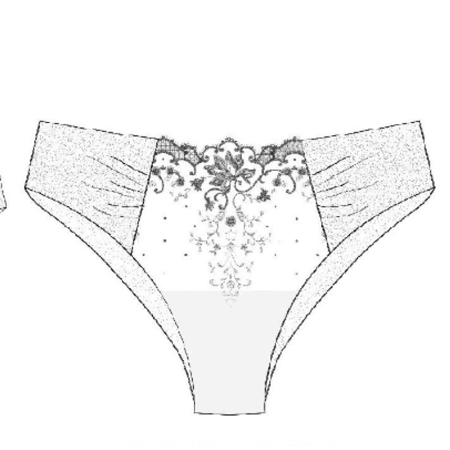 AMBRA ROMA Brazilian Slip Zwart – Elegant & Verleidelijk