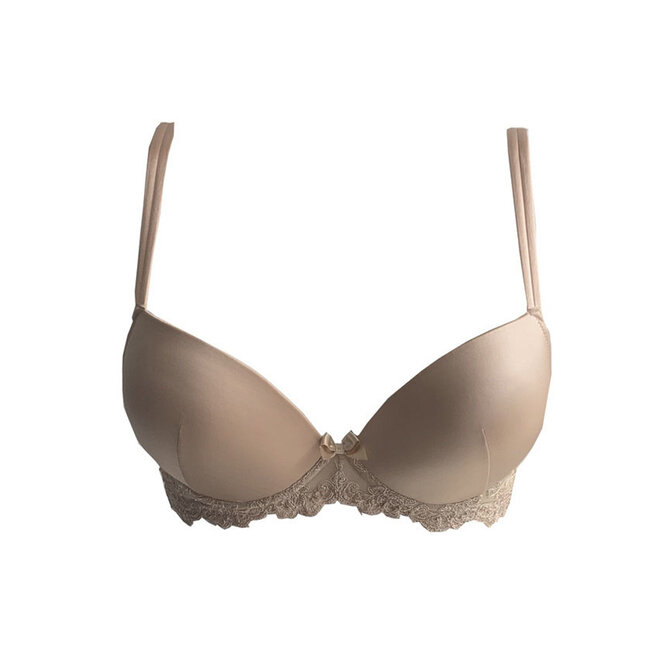 AMBRA AMBRA Platinum Fashion Push-up-BH mit HERAUSNEHMBAREN  Ölpolstern Haut  0336FL