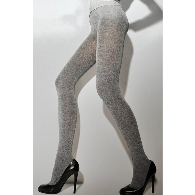 Girardi “Cachemire” – grey cashmere tights – Girardi