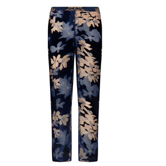 Lise Charmel Luxus-Pyjamahose oder Lounge-Hose aus Samt  Blau/Braun ALJ0p073