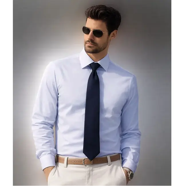 Monti blauw overhemd Garda