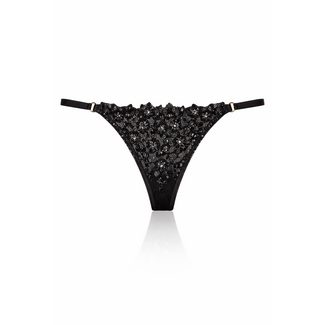 AMBRA AMBRA Lingerie LUXURY BIJOUX Tanga black 1455 SW