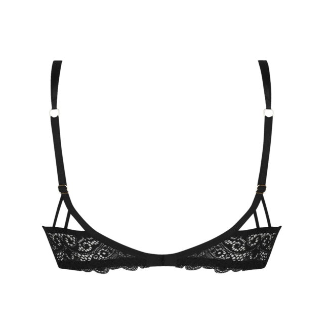 Push-up  beugel BH met broderie en kant – Elegantie & perfecte pasvorm