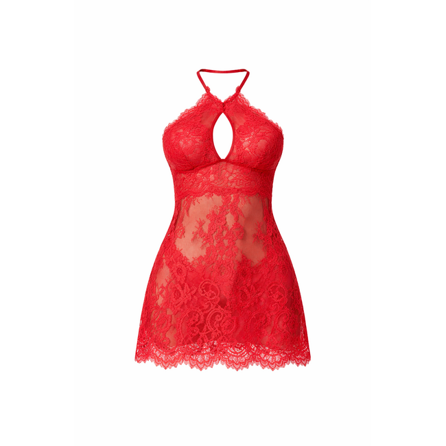 Lise Charmel ALJ1735 Lace Babydoll Nightdress – Red