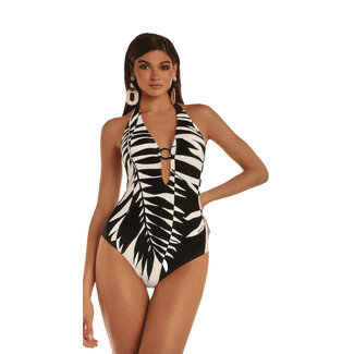 Roidal Bad & Beach Roidal BIKINI PALMA Black & White