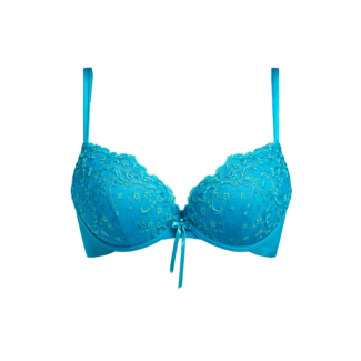 AMBRA AMBRA Oil Push-Up BH in de kleur LAGUNA blauw 0346