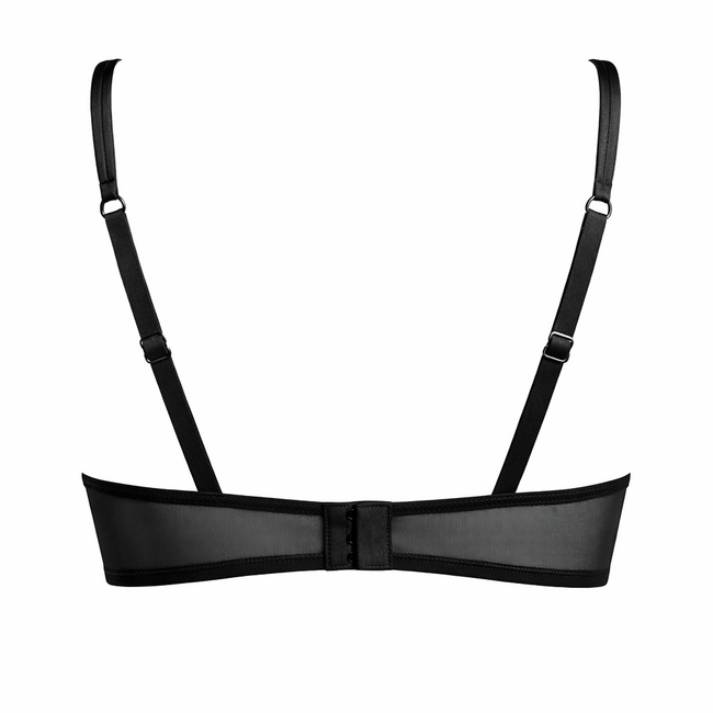 AMBRA Oil Push-Up BH met INGEBOUWDE olie-pads zwart 0346