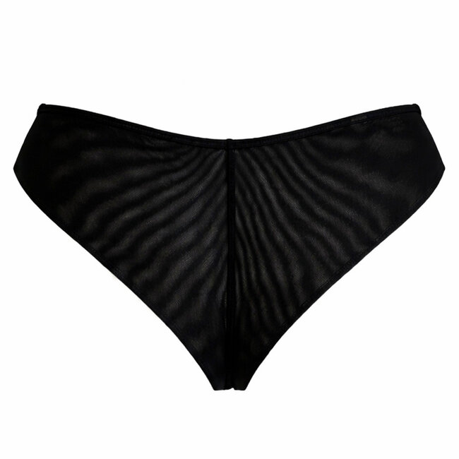 AMBRA Brasiliano ROMA black – luxury embroidered lingerie