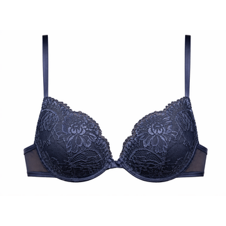 AMBRA Ambra Capri push-up bh indigo blauw 0498 – cups C–E