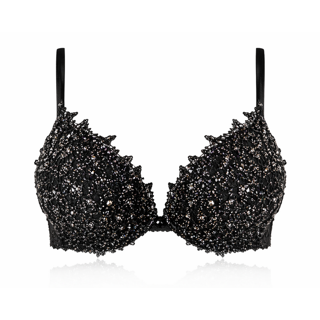 AMBRA Lingerie Bra 0756SW – Luxury Oil-Push with Swarovski