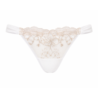 AMBRA AMBRA Lingerie ROMA Brazilian/Thong Ivory 1347