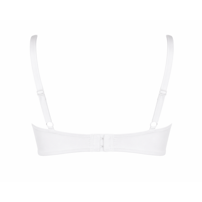 AMBRA Oil Push Bra in Ivory - with romantic Italian embroidery