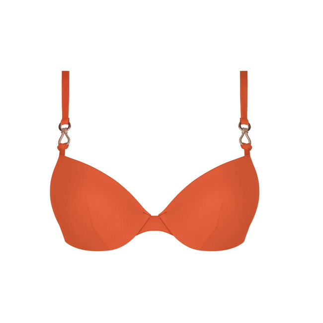 Lise Charmel Sillage Couture Bikini Top Orange Luxus