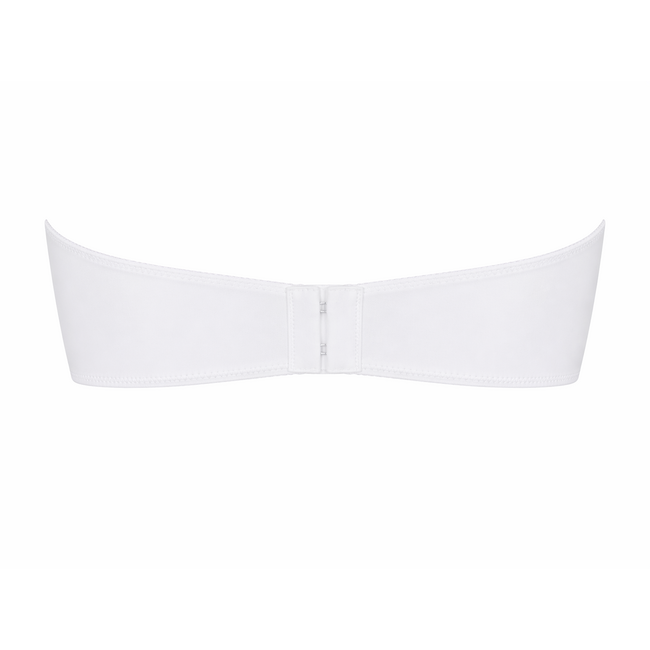 Éclat Couture Bandeau BH weiß mit Stickerei und Pailletten – Lise Charmel