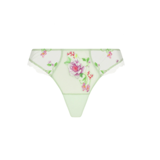 Lise Charmel Lise Charmel Libertine en Fleurs String groen  ACJ0039