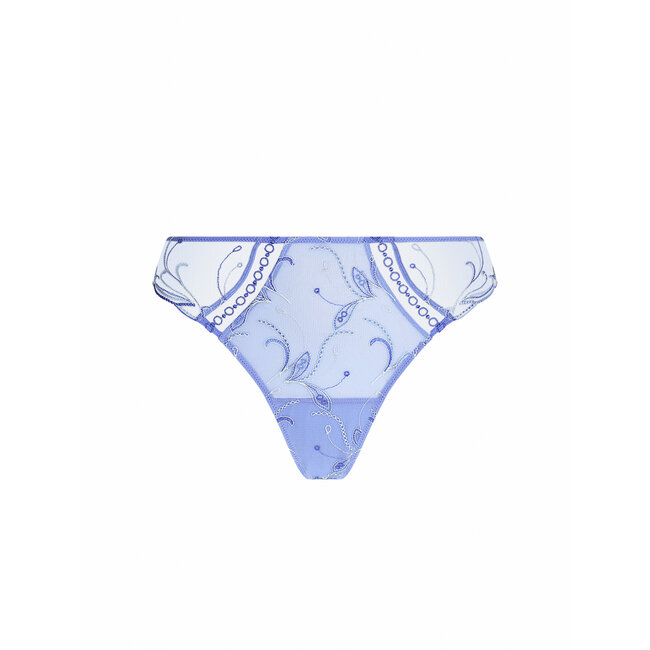 Lise Charmel Italian luxury brief in embroidered tulle with refined fit