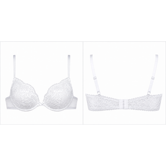 AMBRA Ambra Capri Push-up BH weiß 0498 – Cups B–D