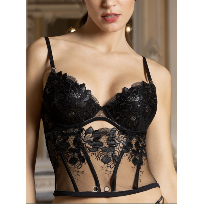 Lise Charmel Lise Charmel Cuir Wide Waistband Black/Silver ACM4805