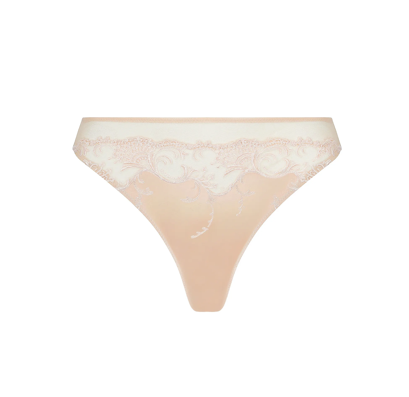 Lise Charmel Splendeur Soie String Tanga Peche ACC0080