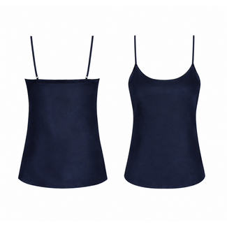 Lise Charmel Zijden top Caraco Soie ALJ4211 donkerblauw
