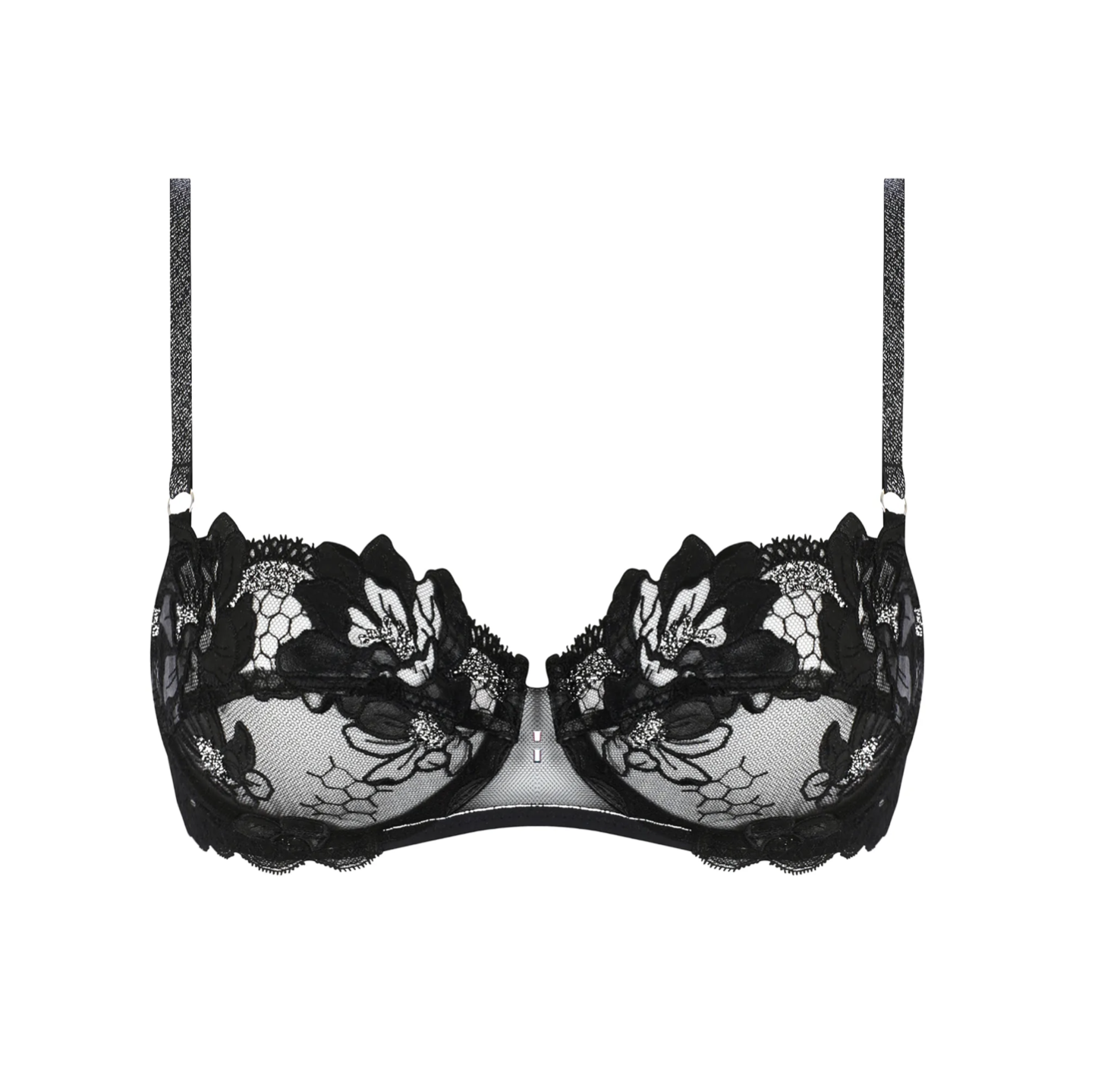 Lise Charmel Balconnete BH Cuir Sexy Couture Zwart/zilver ACM3005