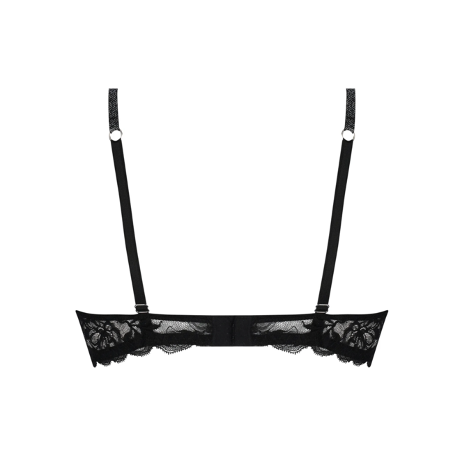 Lise Charmel Balconnet BH Cuir Sexy Couture Schwarz/Silber ACM3005