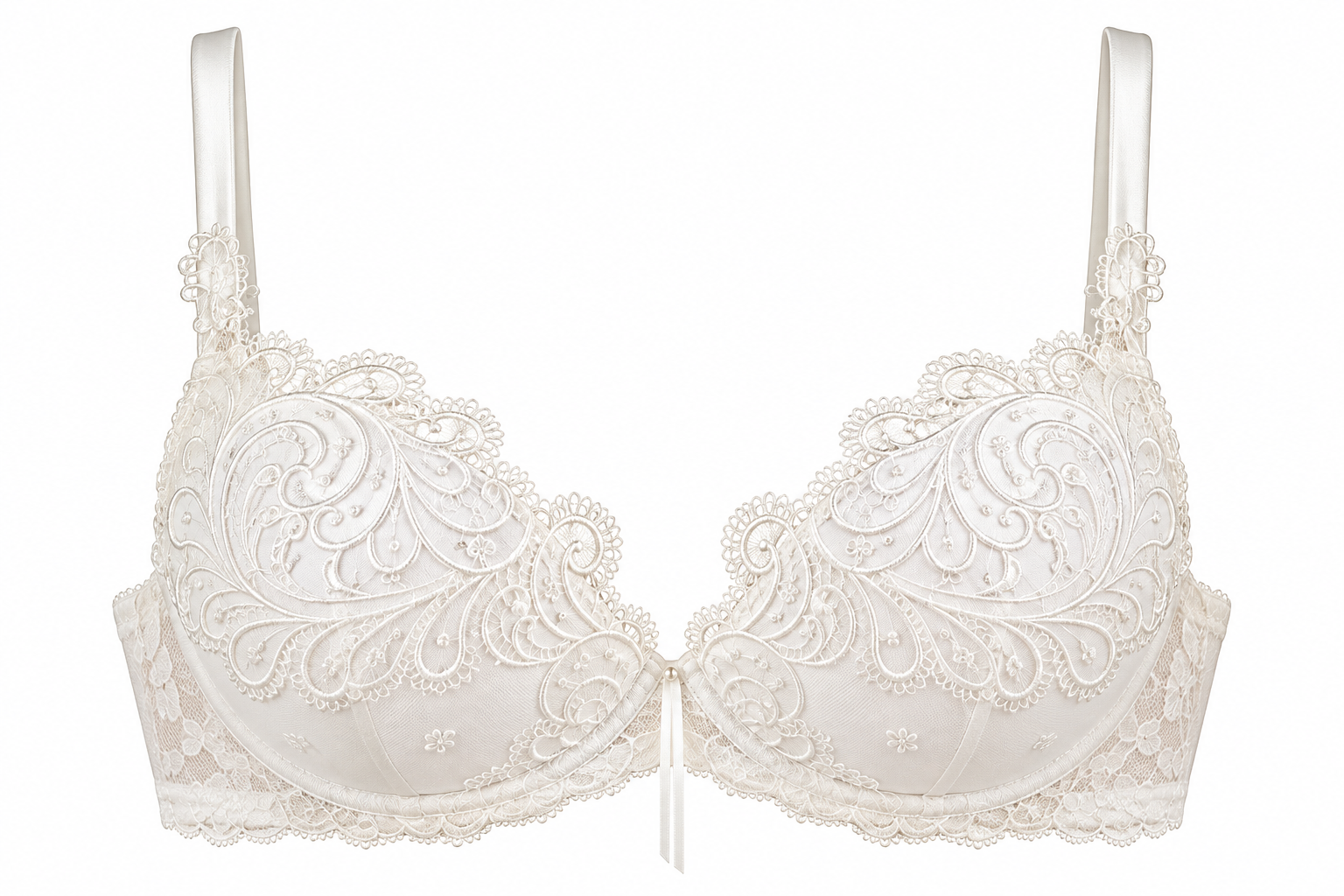 AMBRA Lingerie Villa d' Este Oil Push-up BH Ivoor 0556