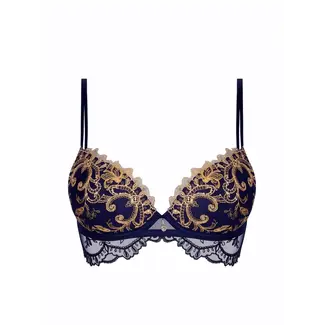 Lise Charmel Lise Charmel Grand Soir Saphir Push-up BH Marineblauw/Goud ACM8525