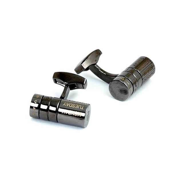 Cuff link Volare Collection grey VC59