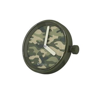 O clock timepiece Camouflage Green