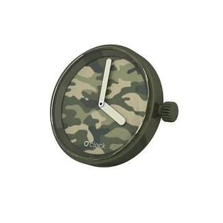 O clock Uhr Camouflage Green