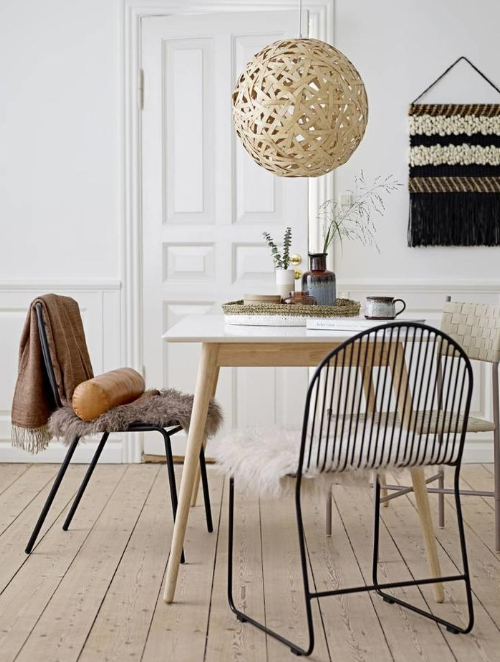 Bloomingville meubelen metalen stoel