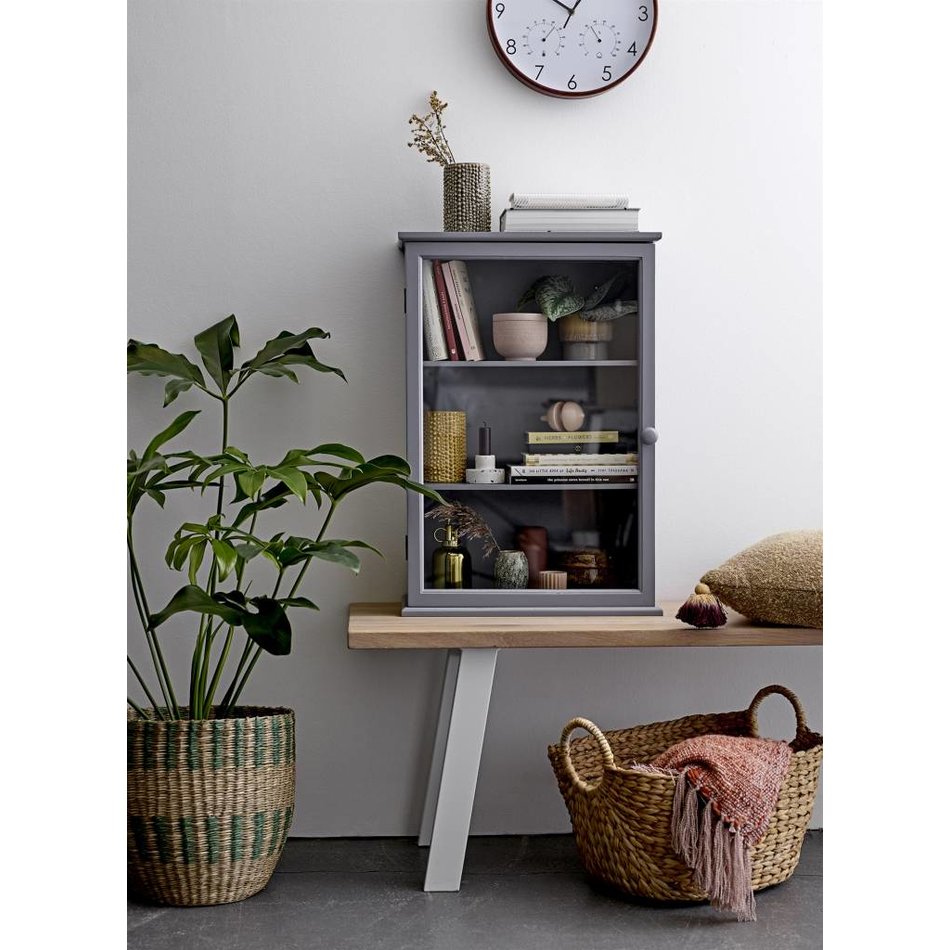 Groen-bruine vaas van keramiek