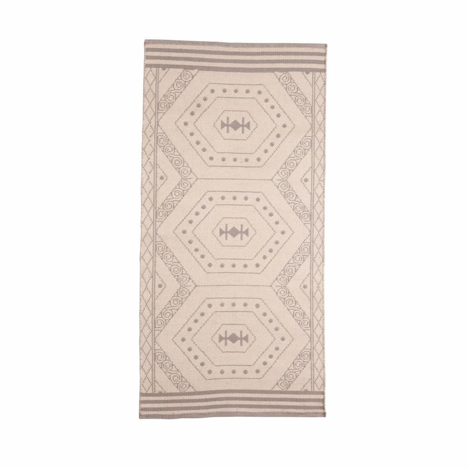 Comby vloerkleed grijs