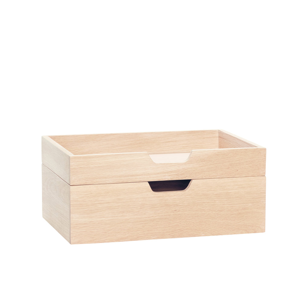 Eikenhouten organizer