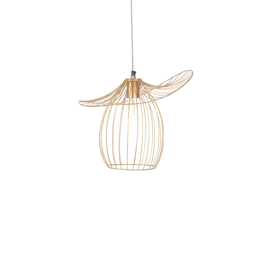 Gouden hanglamp 'Jolie'