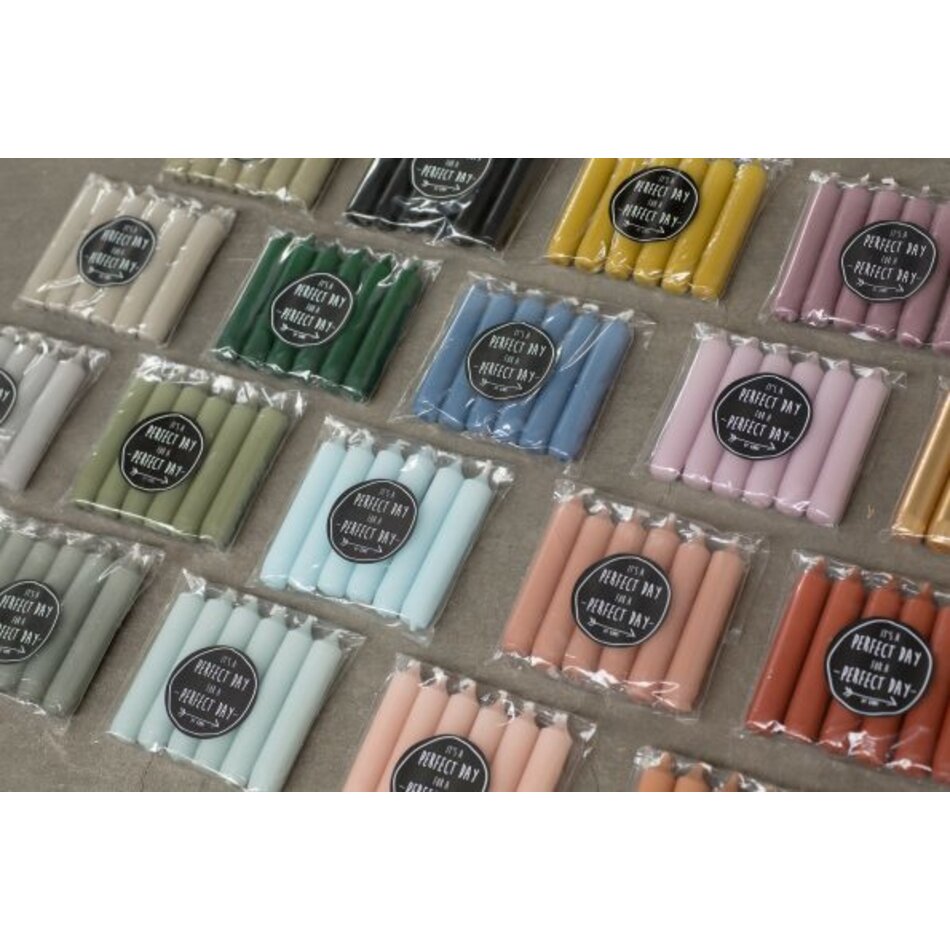 Korte dinerkaarsen By Kimmi, blossom